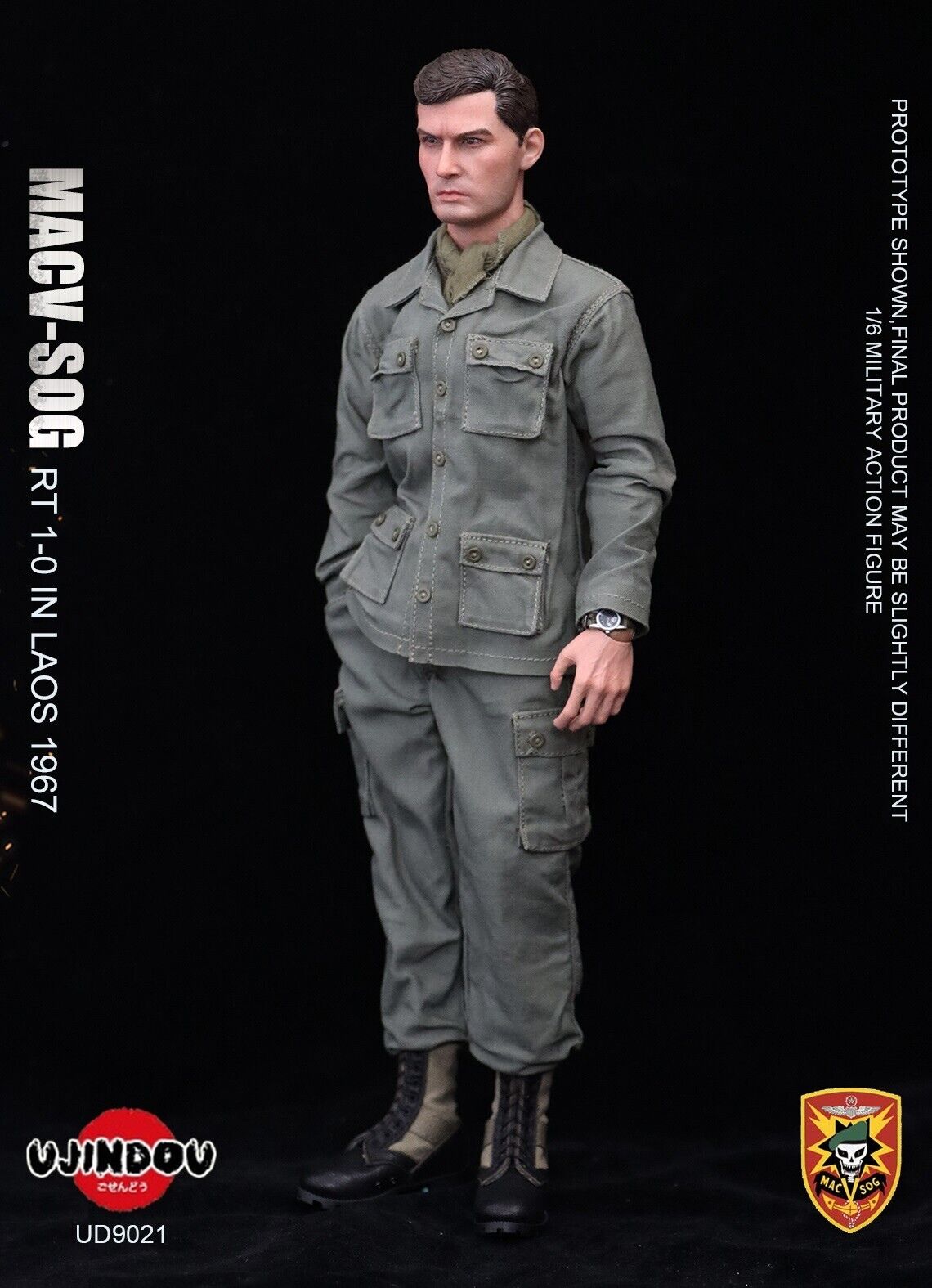 Pedido Figura MACV SOG Recon Team in Laos marca Ujindou UD9021 escala 1/6