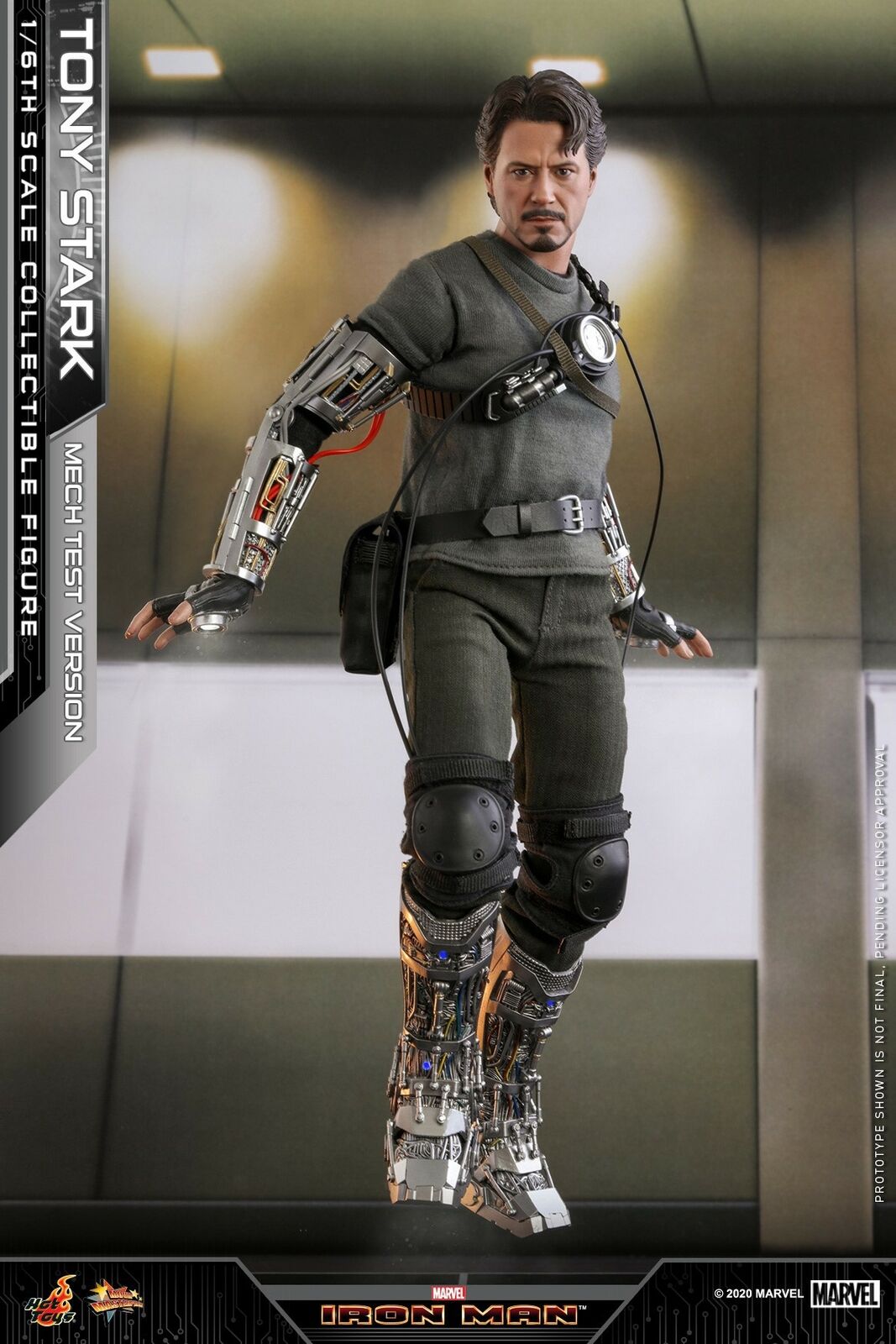 Pedido Figura Tony Stark Mech Test Version (Deluxe version) marca Hot Toys MMS582 escala 1/6