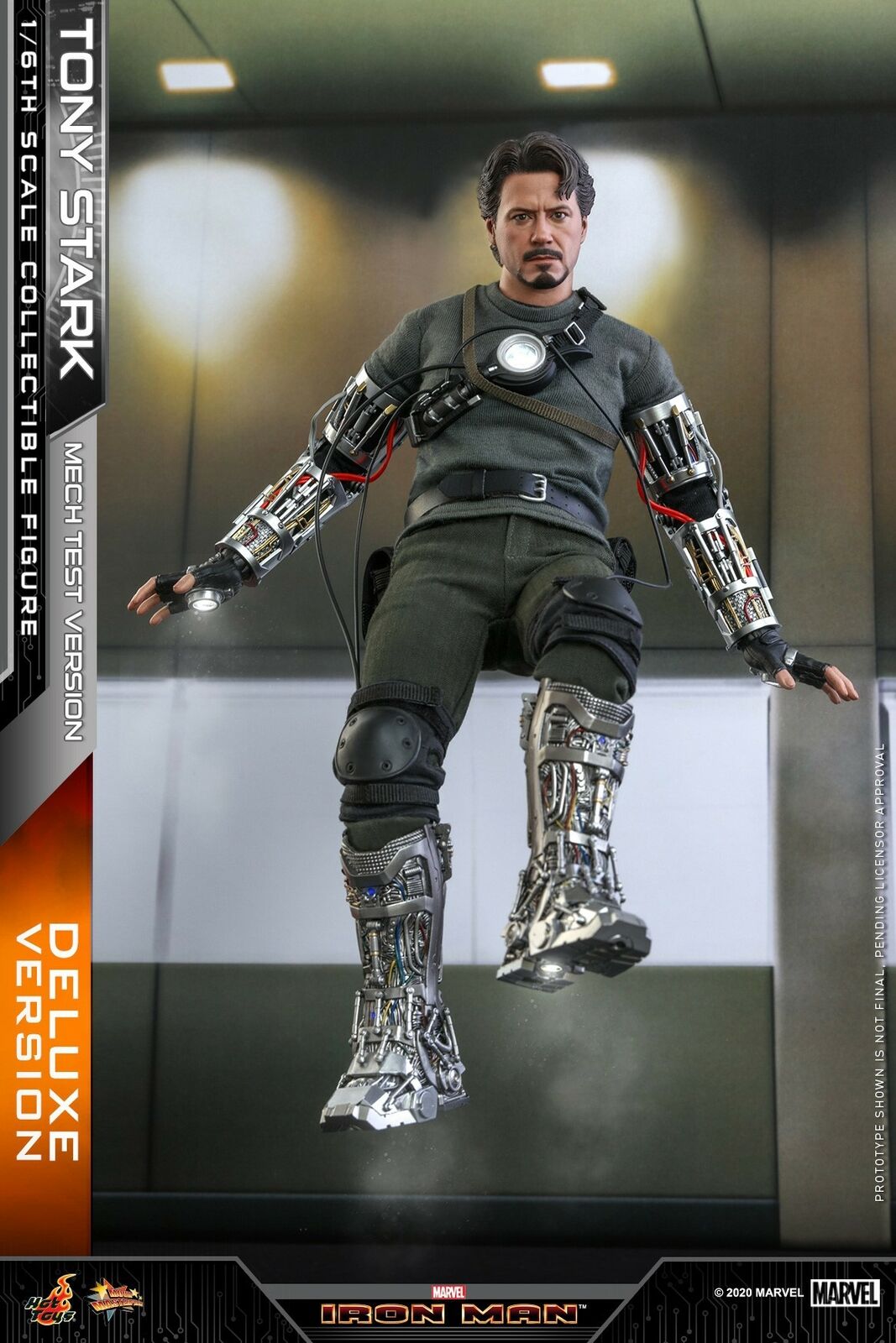 Pedido Figura Tony Stark Mech Test Version (Deluxe version) marca Hot Toys MMS582 escala 1/6