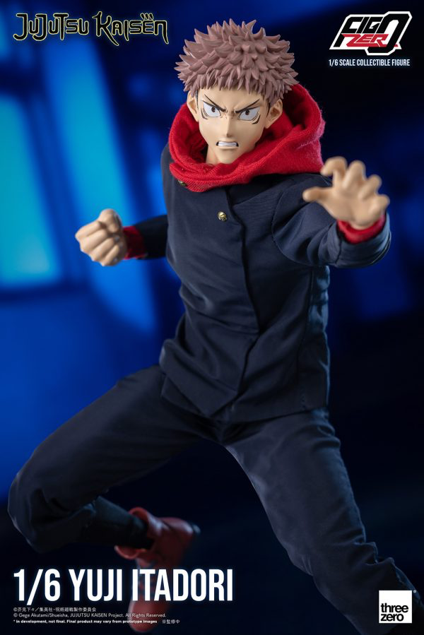 Pedido Figura Itadori Yuji - Jujutsu Kaisen - Figzero marca Threezero 3Z0374 escala 1/6