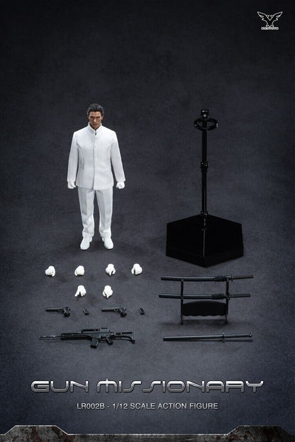 Pedido Figura Gun Missionary (White version) marca Brotoys LR002B escala 1/12