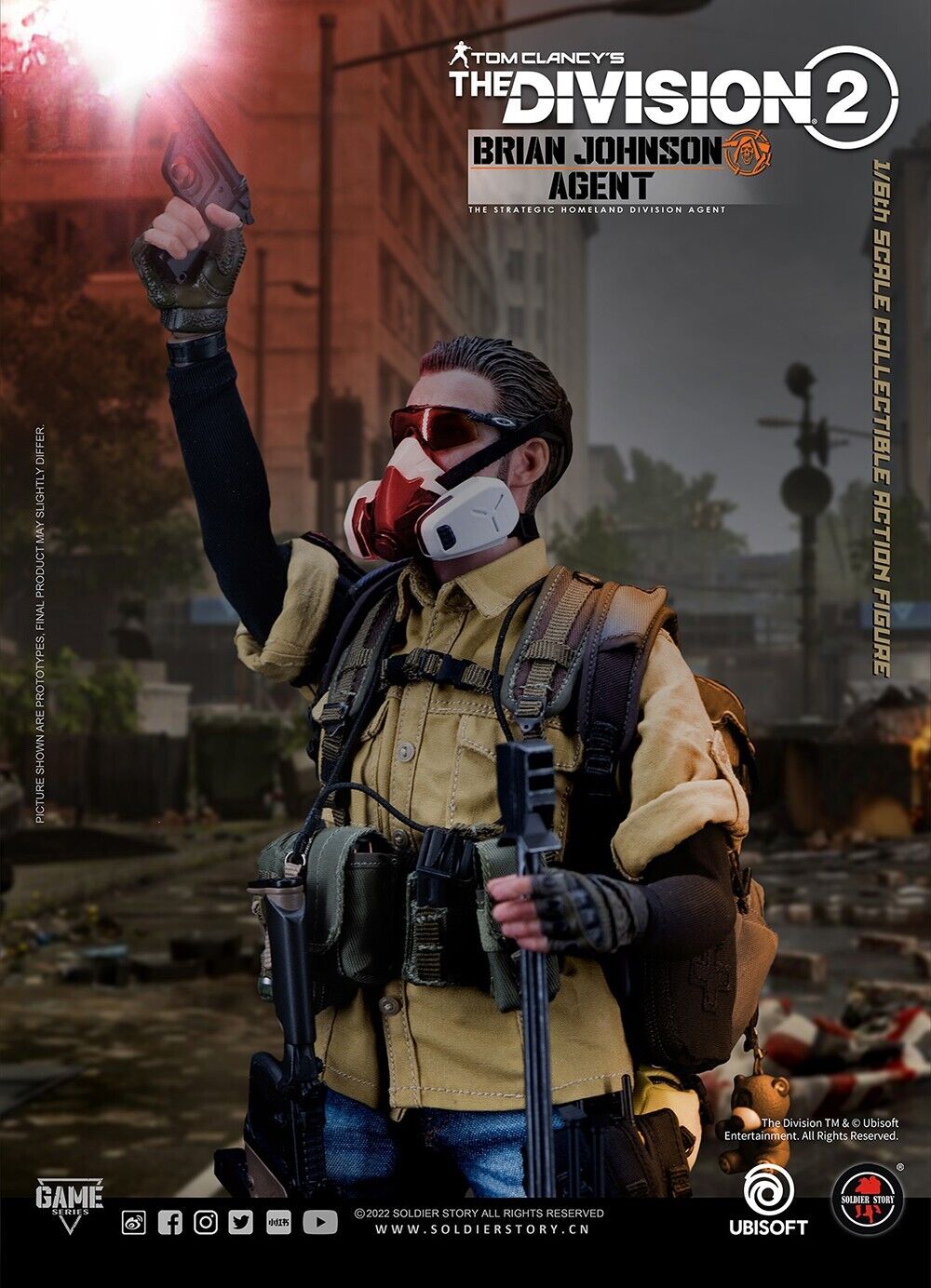 Pedido Figura Brian Johnson (Deluxe Version) - Ubisoft The Division 2 marca Soldier Story SSG-005 escala 1/6