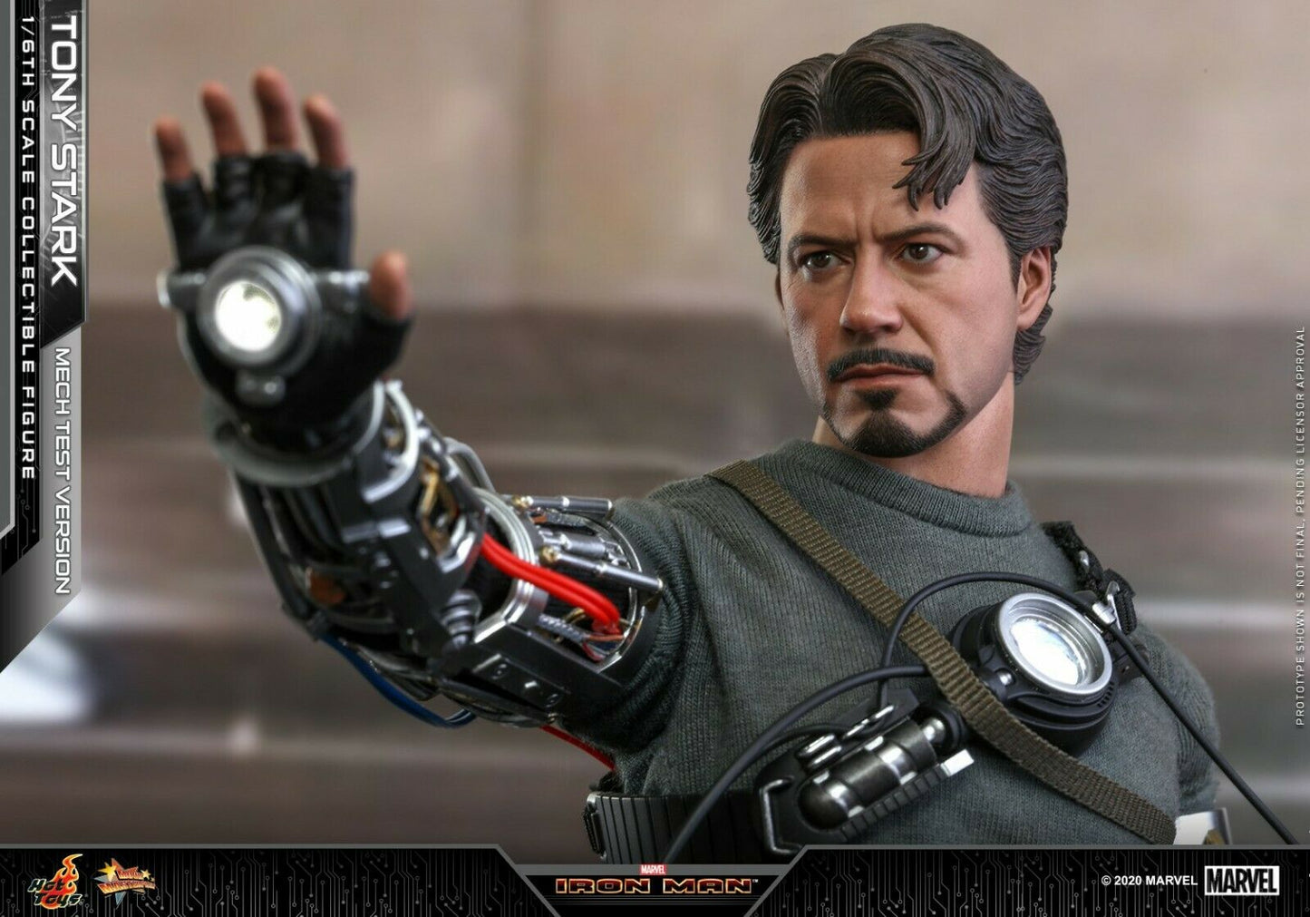 Pedido Figura Tony Stark (Mech Test version) (Standard version) marca Hot Toys MMS581 escala 1/6