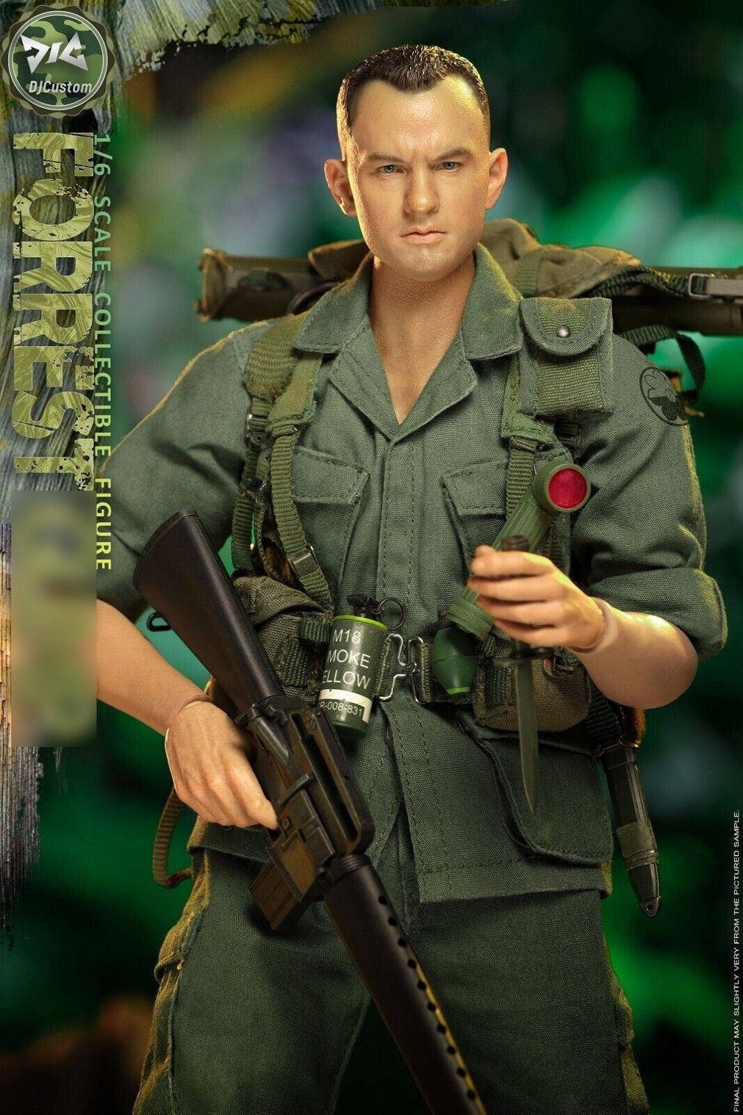 Pedido Figura Vietnam Forrest marca DJ-Custom DJ-16008 escala 1/6