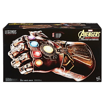 Pedido Prop Replica Infinity Gauntlet / Guantelete Infinito - Avengers: Infinity War - Marvel Legends marca Hasbro escala real 1/1