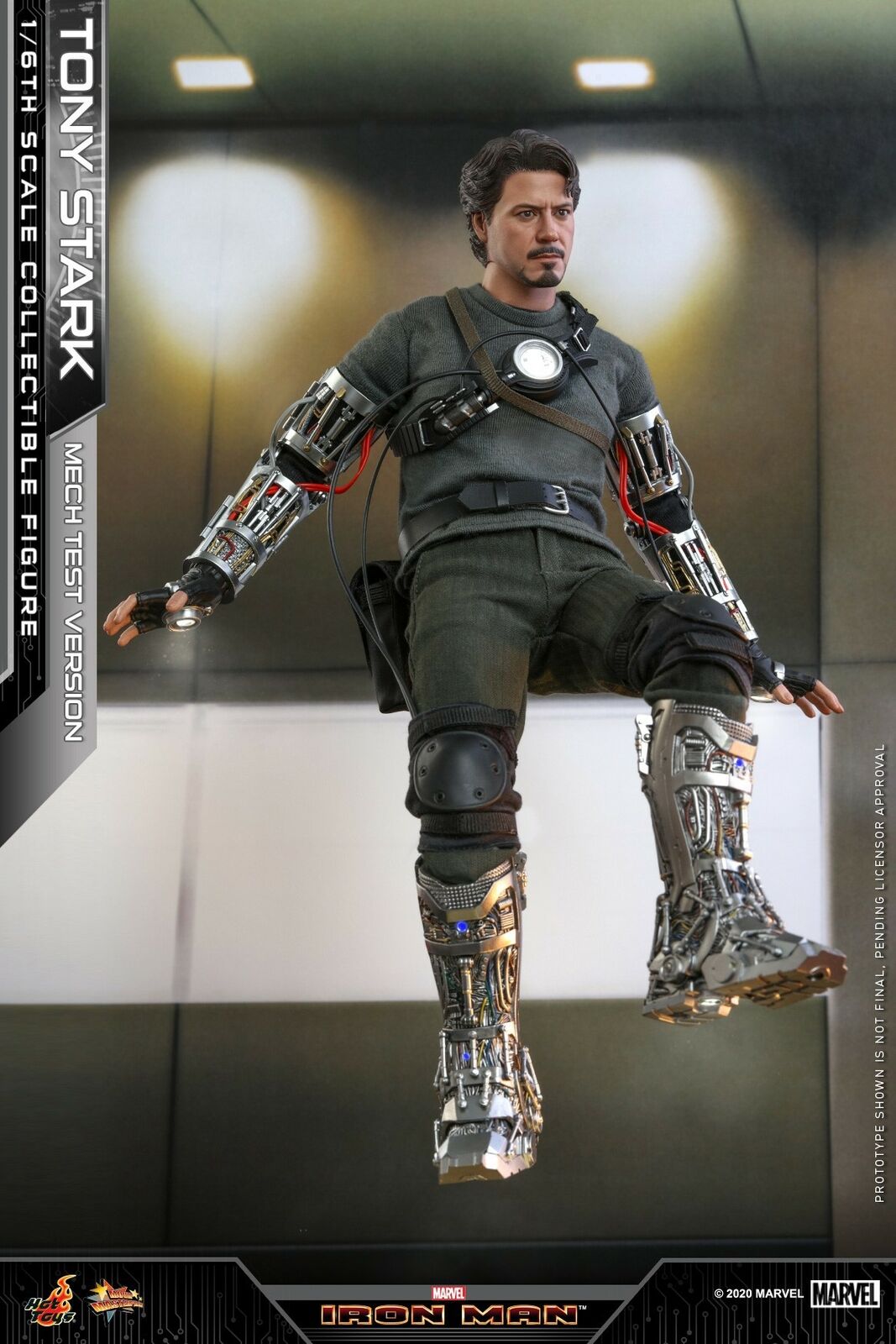 Pedido Figura Tony Stark Mech Test Version (Deluxe version) marca Hot Toys MMS582 escala 1/6