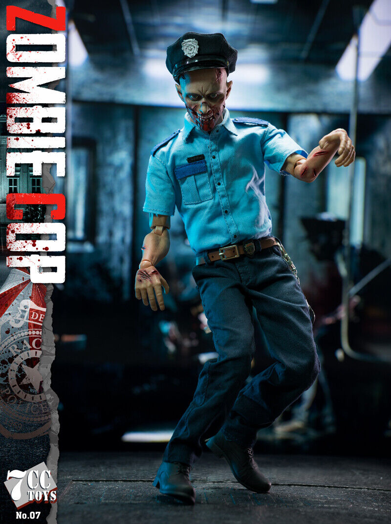 Pedido Figura Zombie Cop marca 7CC Toys NO:07 escala 1/6