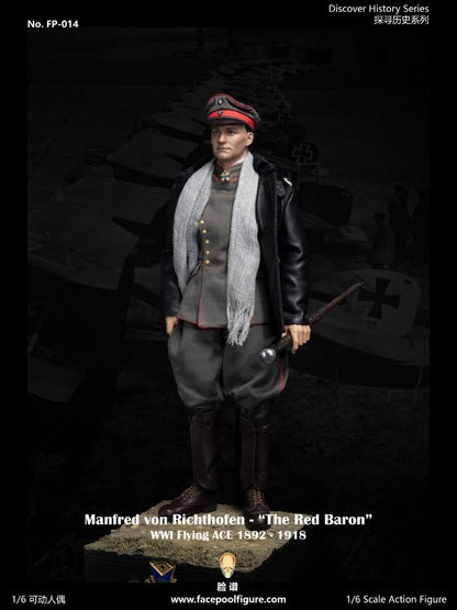 Preventa Figura Manfred von Richthofen "The Red Baron" (Special Edition) marca Facepool FP014B escala 1/6