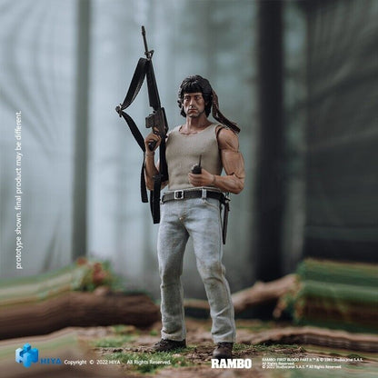 Pedido Figura John Rambo - Rambo: First Blood - Exquisite Super Series marca HIYA ESR0097 escala pequeña 1/12