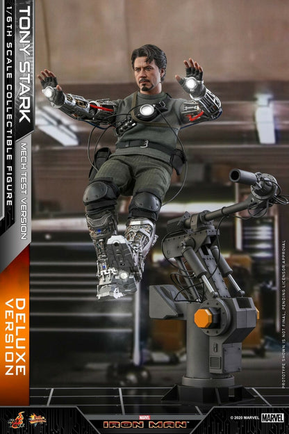 Pedido Figura Tony Stark Mech Test Version (Deluxe version) marca Hot Toys MMS582 escala 1/6