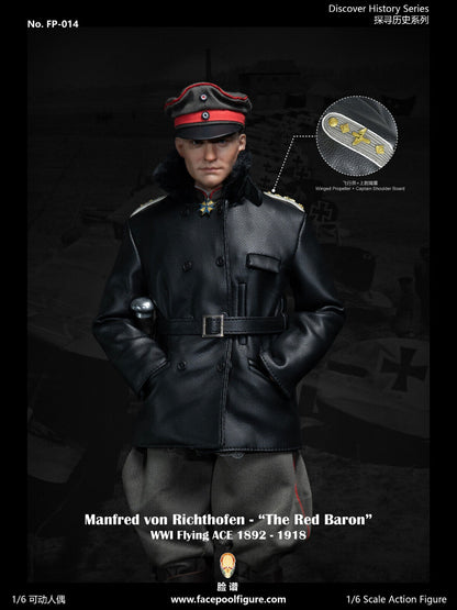 Preventa Figura Manfred von Richthofen "The Red Baron" (Special Edition) marca Facepool FP014B escala 1/6