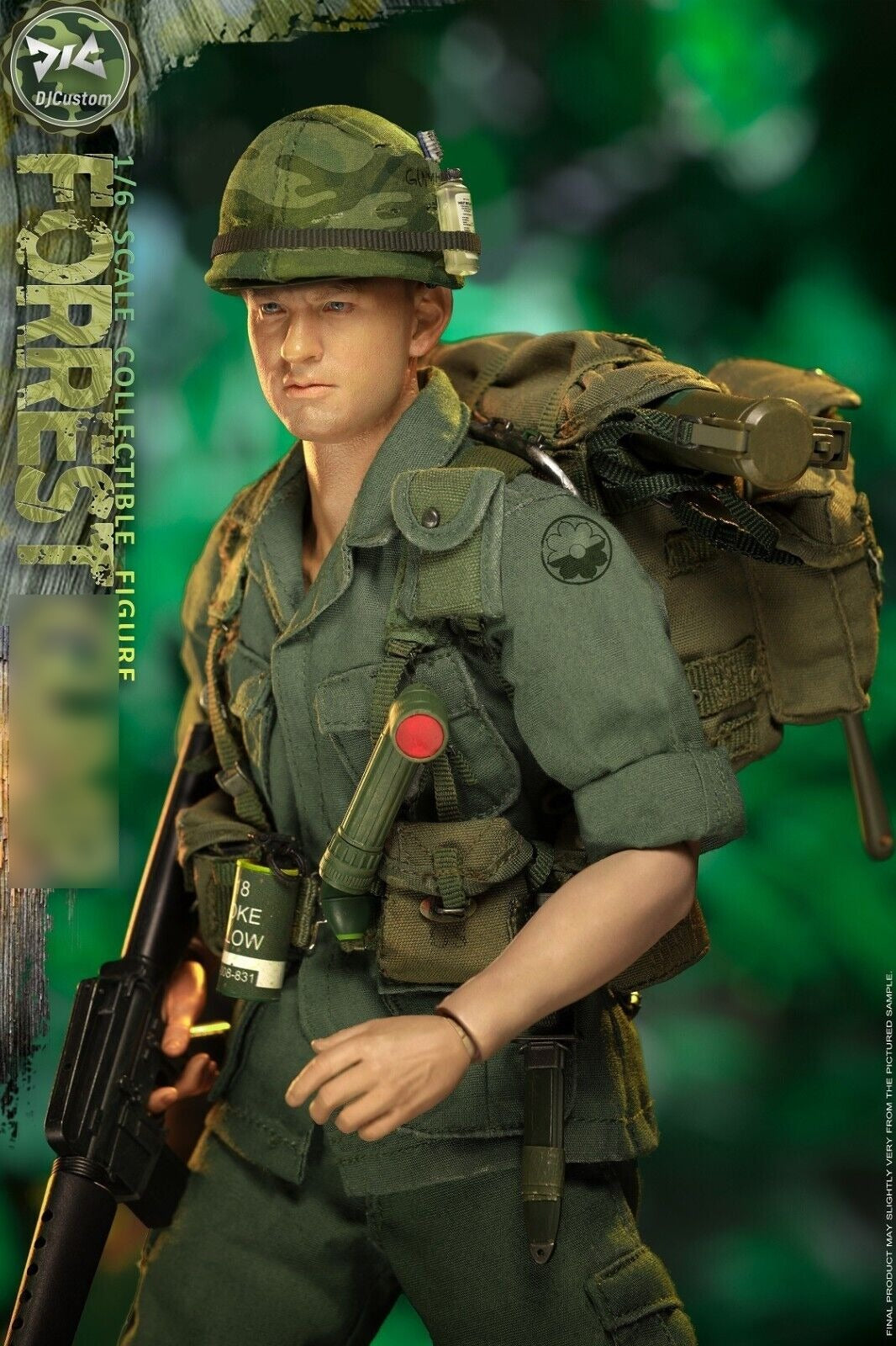 Pedido Figura Vietnam Forrest marca DJ-Custom DJ-16008 escala 1/6