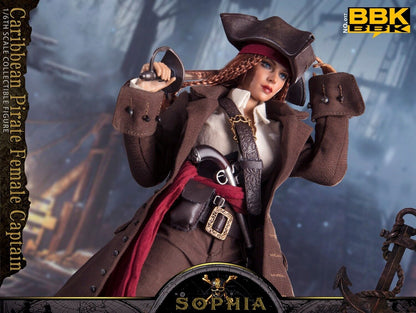 Pedido Figura Caribbean Pirate Female Captain Sophia marca BBK BBK017 escala 1/6