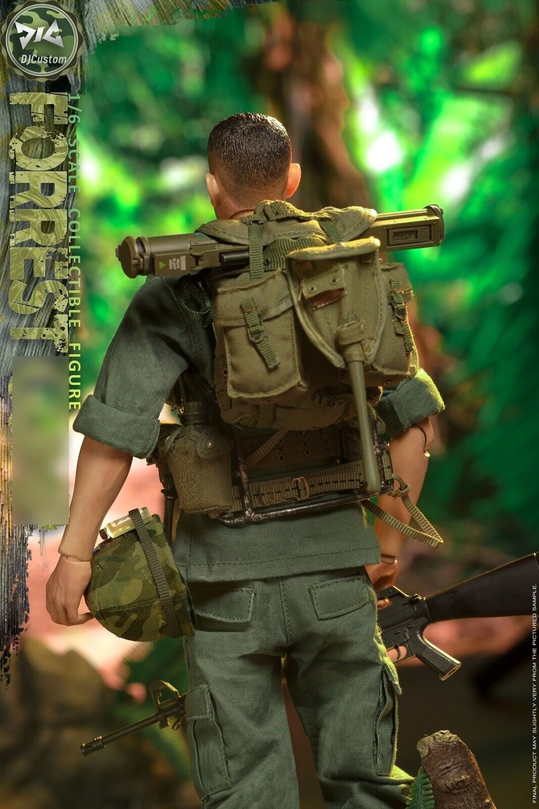 Pedido Figura Vietnam Forrest marca DJ-Custom DJ-16008 escala 1/6