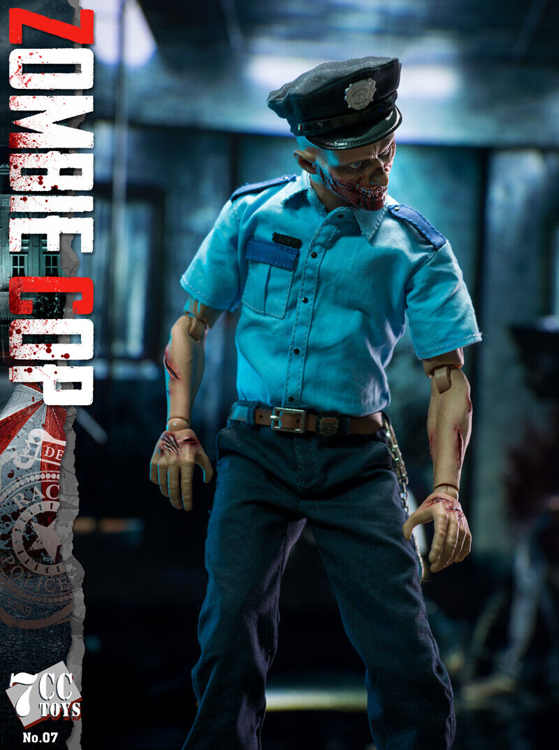 Pedido Figura Zombie Cop marca 7CC Toys NO:07 escala 1/6