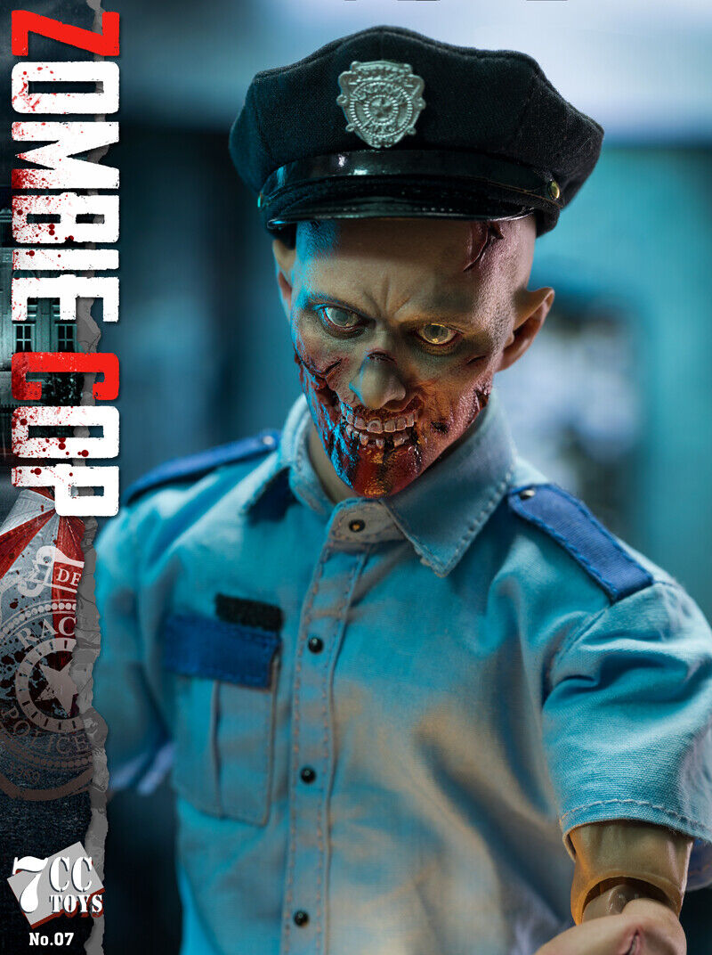 Pedido Figura Zombie Cop marca 7CC Toys NO:07 escala 1/6