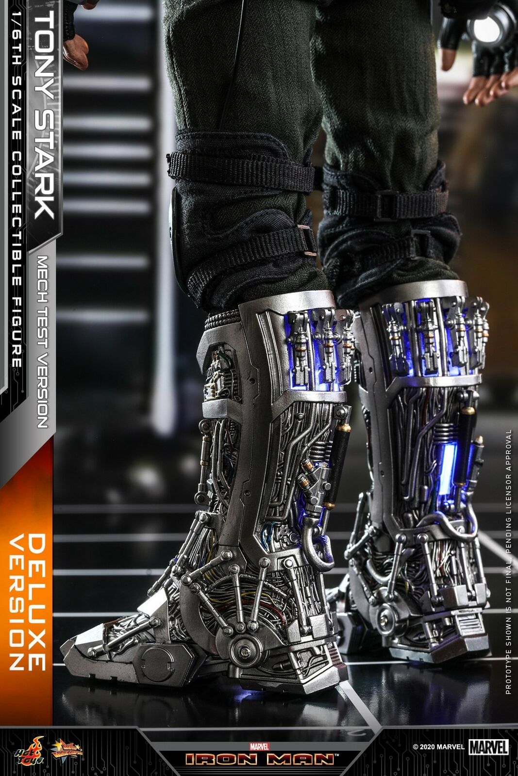 Pedido Figura Tony Stark Mech Test Version (Deluxe version) marca Hot Toys MMS582 escala 1/6