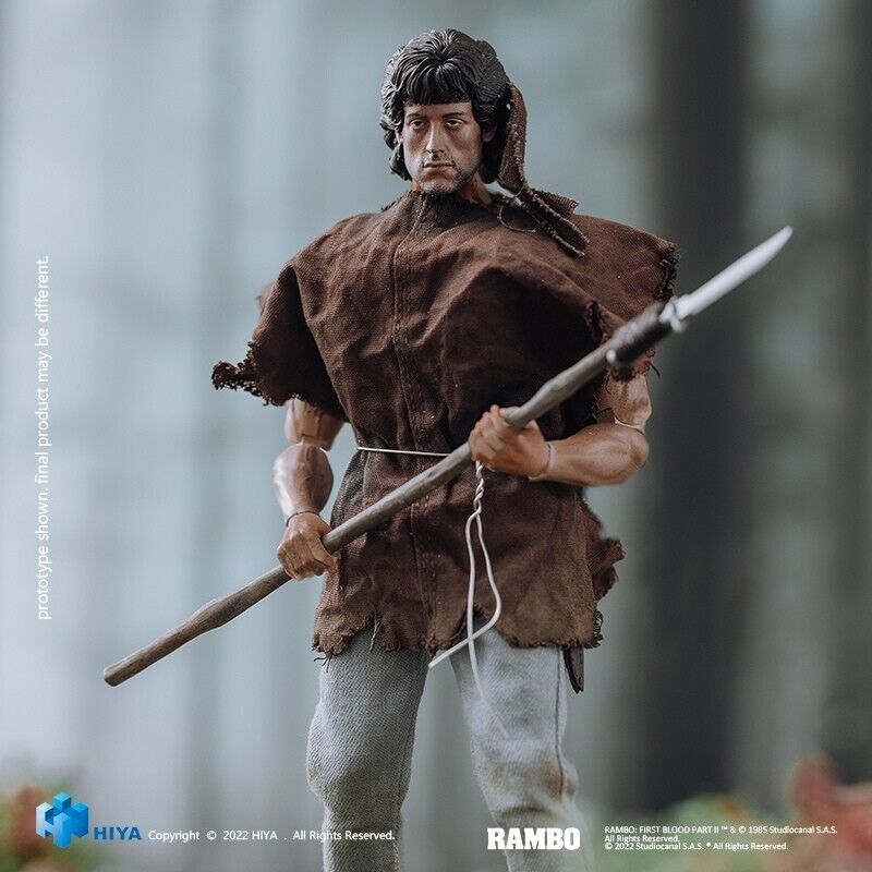 Pedido Figura John Rambo - Rambo: First Blood - Exquisite Super Series marca HIYA ESR0097 escala pequeña 1/12