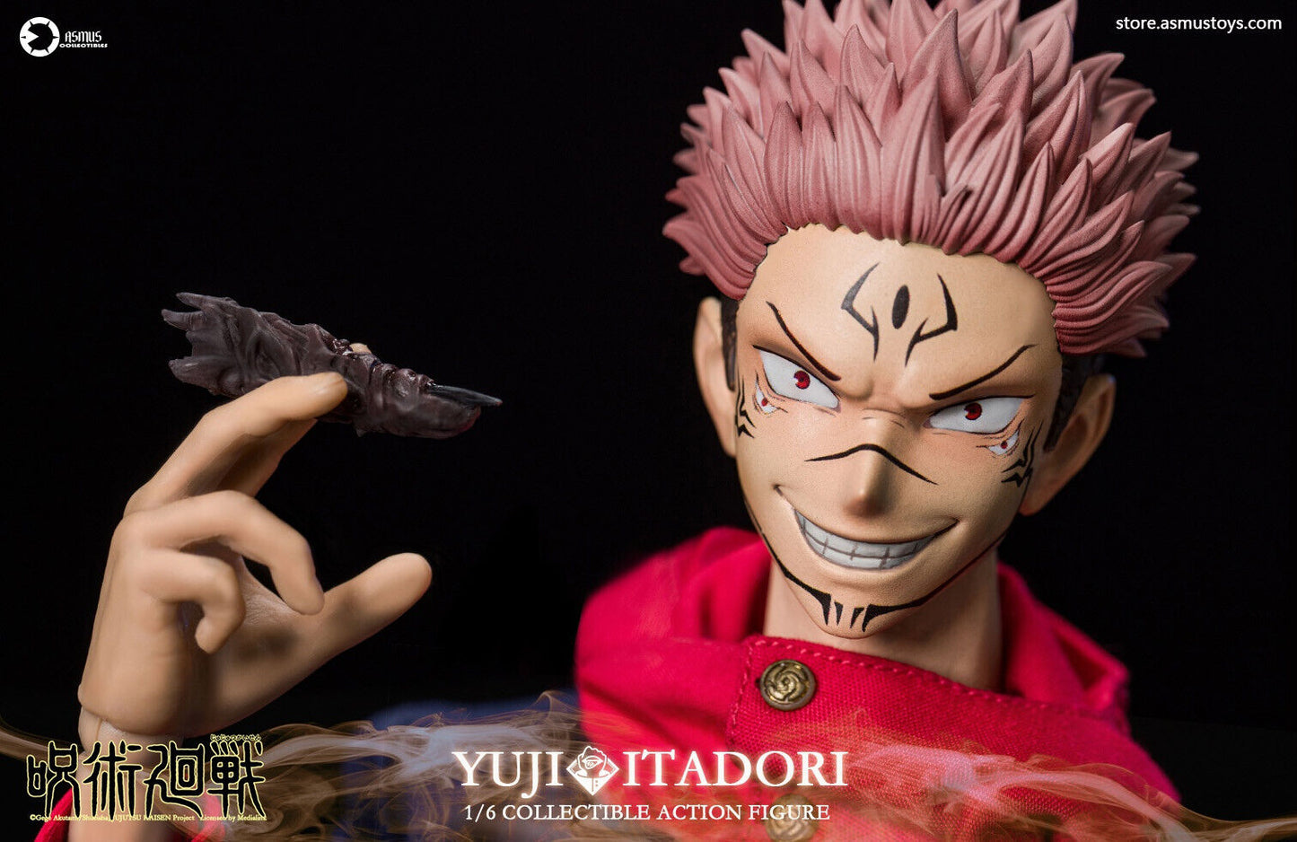 Preventa Figura Itadori Yuji - Jujutsu Kaisen marca Asmus JJKS02A escala 1/6 (relanzamiento)