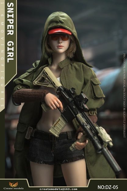 Pedido Figura Sniper Girl Songbird marca Create models DZ-05 escala 1/6