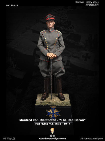 Preventa Figura Manfred von Richthofen "The Red Baron" (Special Edition) marca Facepool FP014B escala 1/6