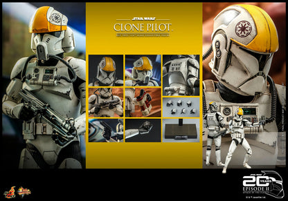 Pedido Figura Clone Pilot - Star Wars Episode II: Attack of the Clones ™ marca Hot Toys MMS648 escala 1/6