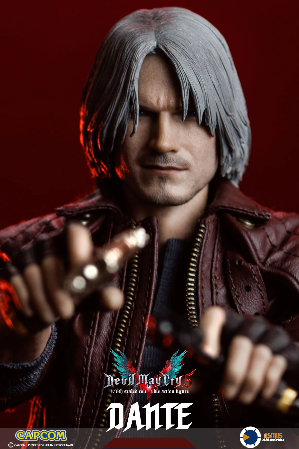 Preventa Figura Dante (DMC V) (Luxury version) - Devil May Cry V marca Asmus Toys DMC502LUX escala 1/6 (relanzamiento)