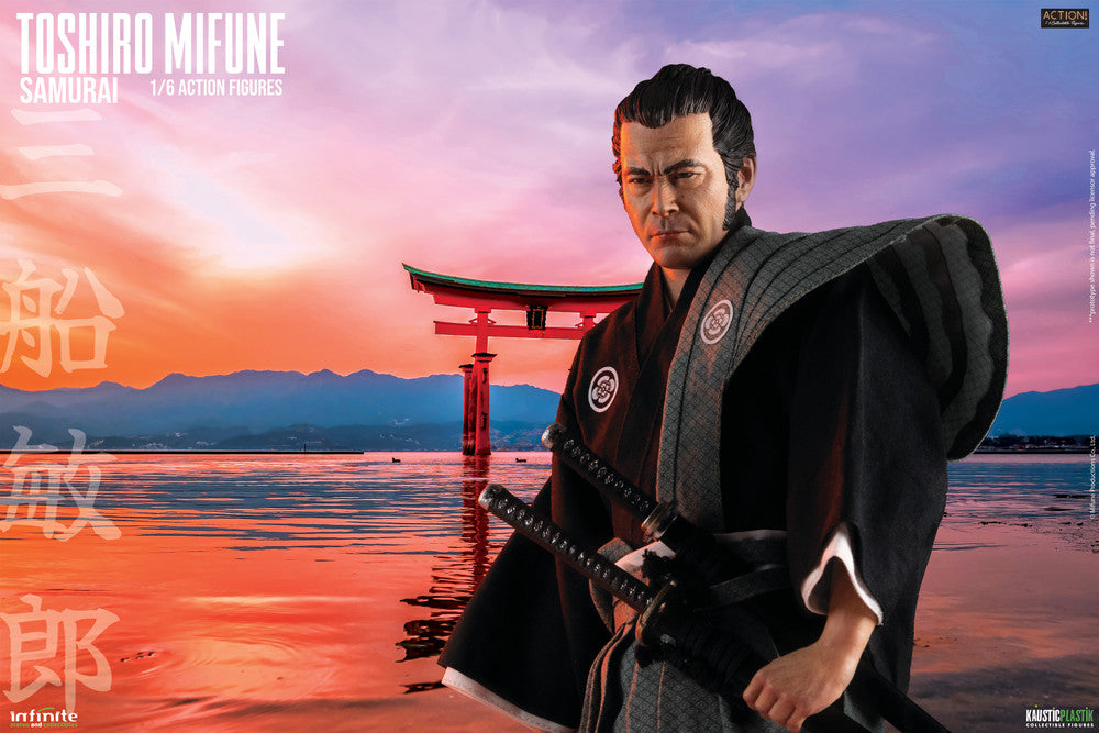 Preventa Figura Toshiro Mifune: A Legendary Tribute - SAMURAI marca Kaustic Plastik escala 1/6