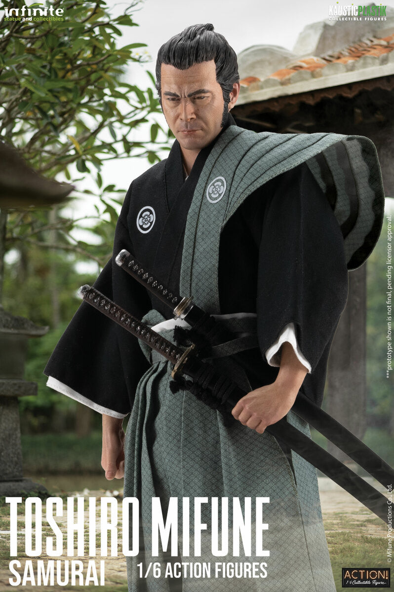 Preventa Figura Toshiro Mifune: A Legendary Tribute - SAMURAI marca Kaustic Plastik escala 1/6