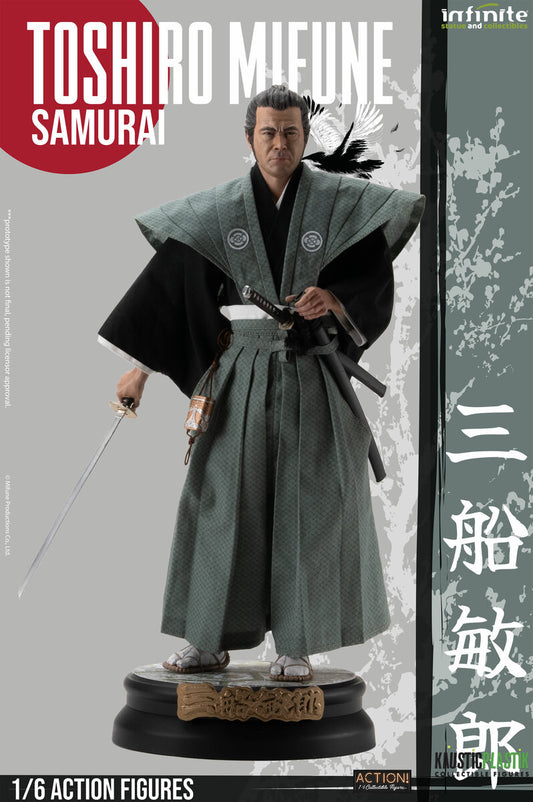 Preventa Figura Toshiro Mifune: A Legendary Tribute - SAMURAI marca Kaustic Plastik escala 1/6