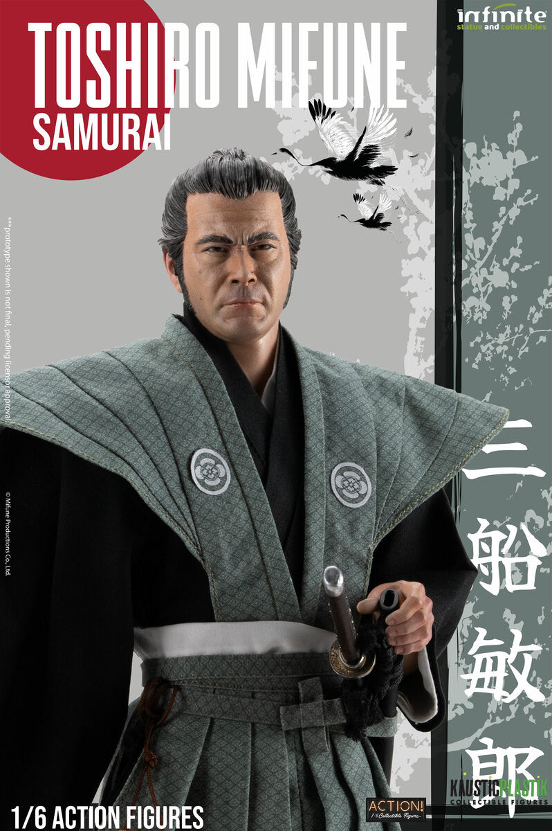 Preventa Figura Toshiro Mifune: A Legendary Tribute - SAMURAI marca Kaustic Plastik escala 1/6