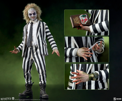 Preventa Figura Beetlejuice (nueva versión) - Beetlejuice (1988) marca Sideshow Collectibles #100490 escala 1/6