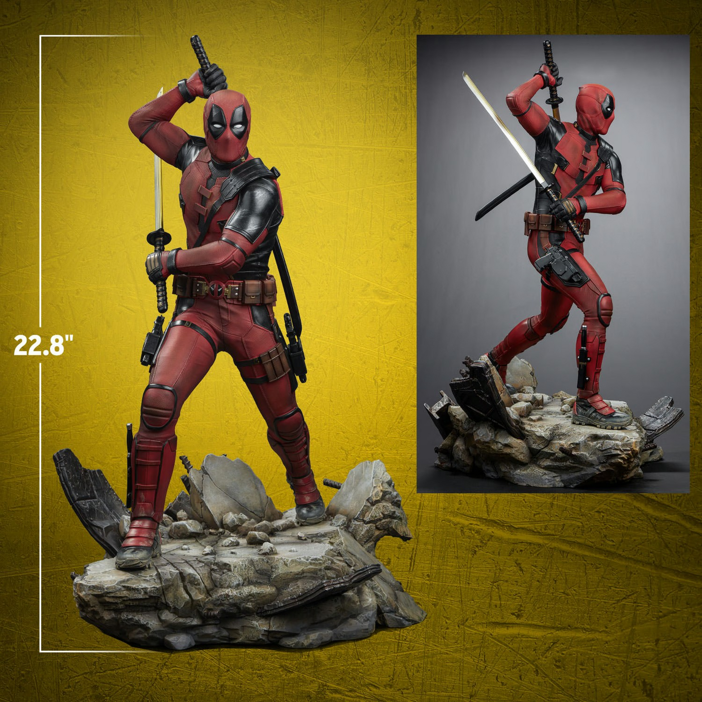 Preventa Estatua Deadpool (Limited Edition) - Deadpool & Wolverine - Legacy Replica - Limited Edition marca Iron Studios escala 1/4 (58 cm)