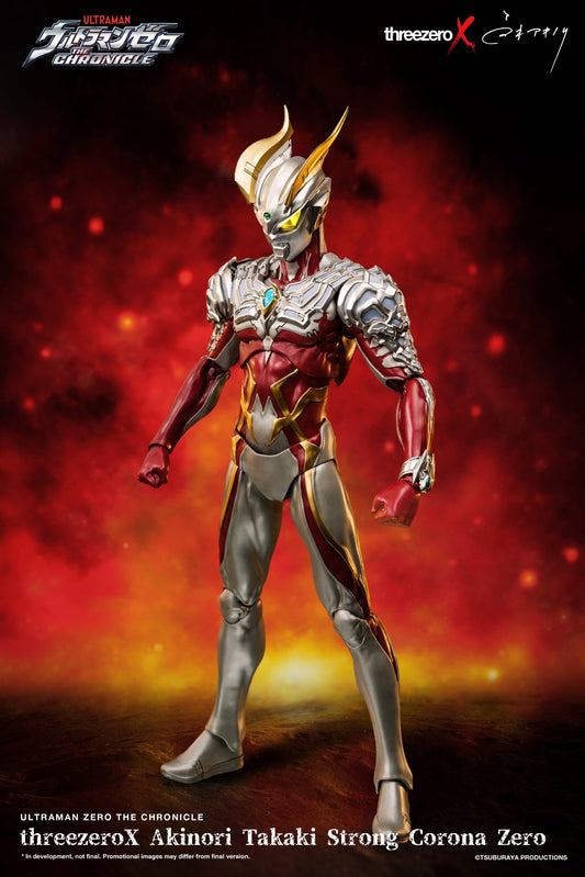 Preventa Figura (limitada) threezeroX Akinori Takaki Strong Corona Zero - Ultraman Zero THE CHRONICLE marca Threezero 3Z0373 escala 1/6