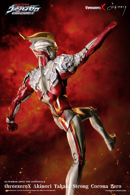 Preventa Figura (limitada) threezeroX Akinori Takaki Strong Corona Zero - Ultraman Zero THE CHRONICLE marca Threezero 3Z0373 escala 1/6