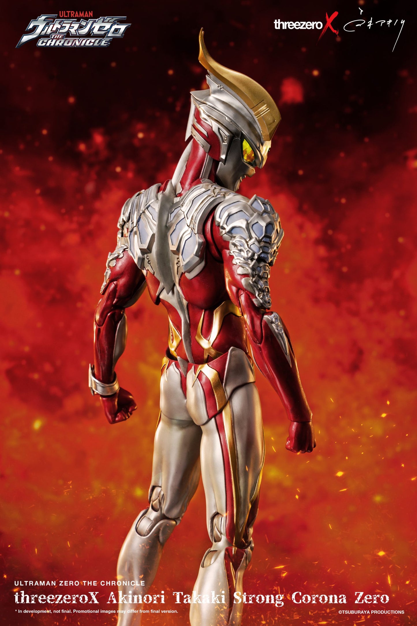 Preventa Figura (limitada) threezeroX Akinori Takaki Strong Corona Zero - Ultraman Zero THE CHRONICLE marca Threezero 3Z0373 escala 1/6