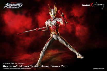 Preventa Figura (limitada) threezeroX Akinori Takaki Strong Corona Zero - Ultraman Zero THE CHRONICLE marca Threezero 3Z0373 escala 1/6