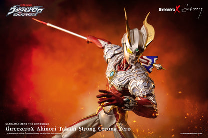 Preventa Figura (limitada) threezeroX Akinori Takaki Strong Corona Zero - Ultraman Zero THE CHRONICLE marca Threezero 3Z0373 escala 1/6