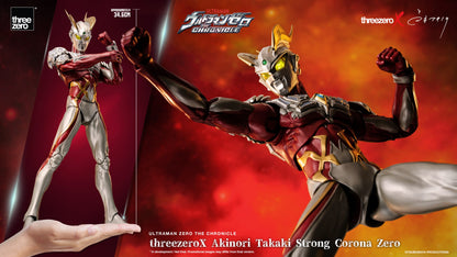 Preventa Figura (limitada) threezeroX Akinori Takaki Strong Corona Zero - Ultraman Zero THE CHRONICLE marca Threezero 3Z0373 escala 1/6