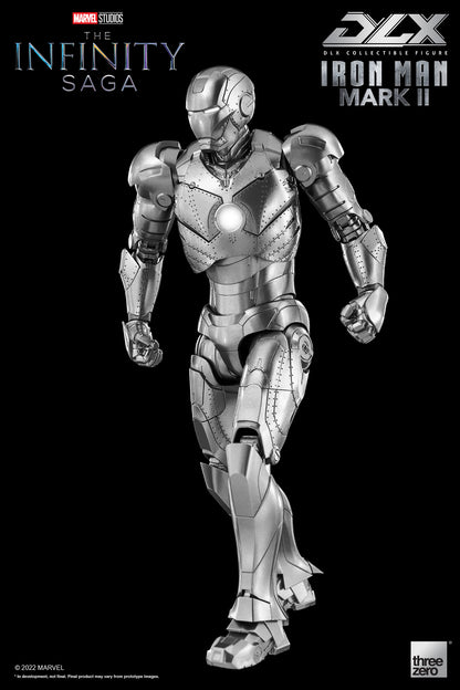 Pedido Figura DLX Iron Man Mark II 2 - Avengers: Infinity Saga marca Threezero 3Z0477 escala pequeña 1/12