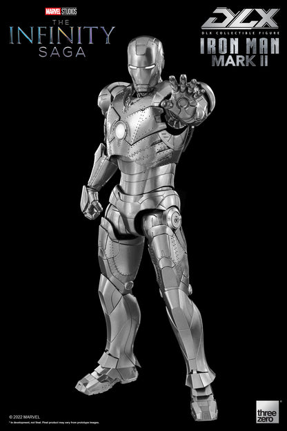 Pedido Figura DLX Iron Man Mark II 2 - Avengers: Infinity Saga marca Threezero 3Z0477 escala pequeña 1/12