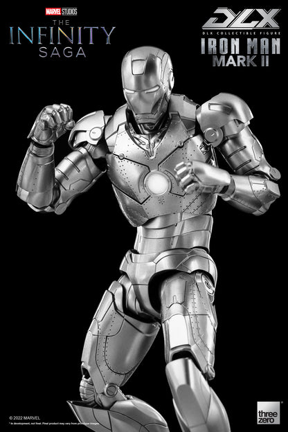 Pedido Figura DLX Iron Man Mark II 2 - Avengers: Infinity Saga marca Threezero 3Z0477 escala pequeña 1/12