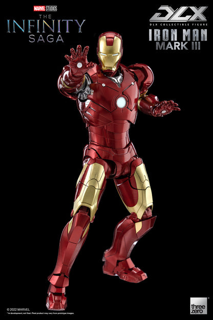 Pedido Figura DLX Iron Man Mark 3 - Avengers: The Infinity Saga marca Threezero 3Z02530H0 escala pequeña 1/12