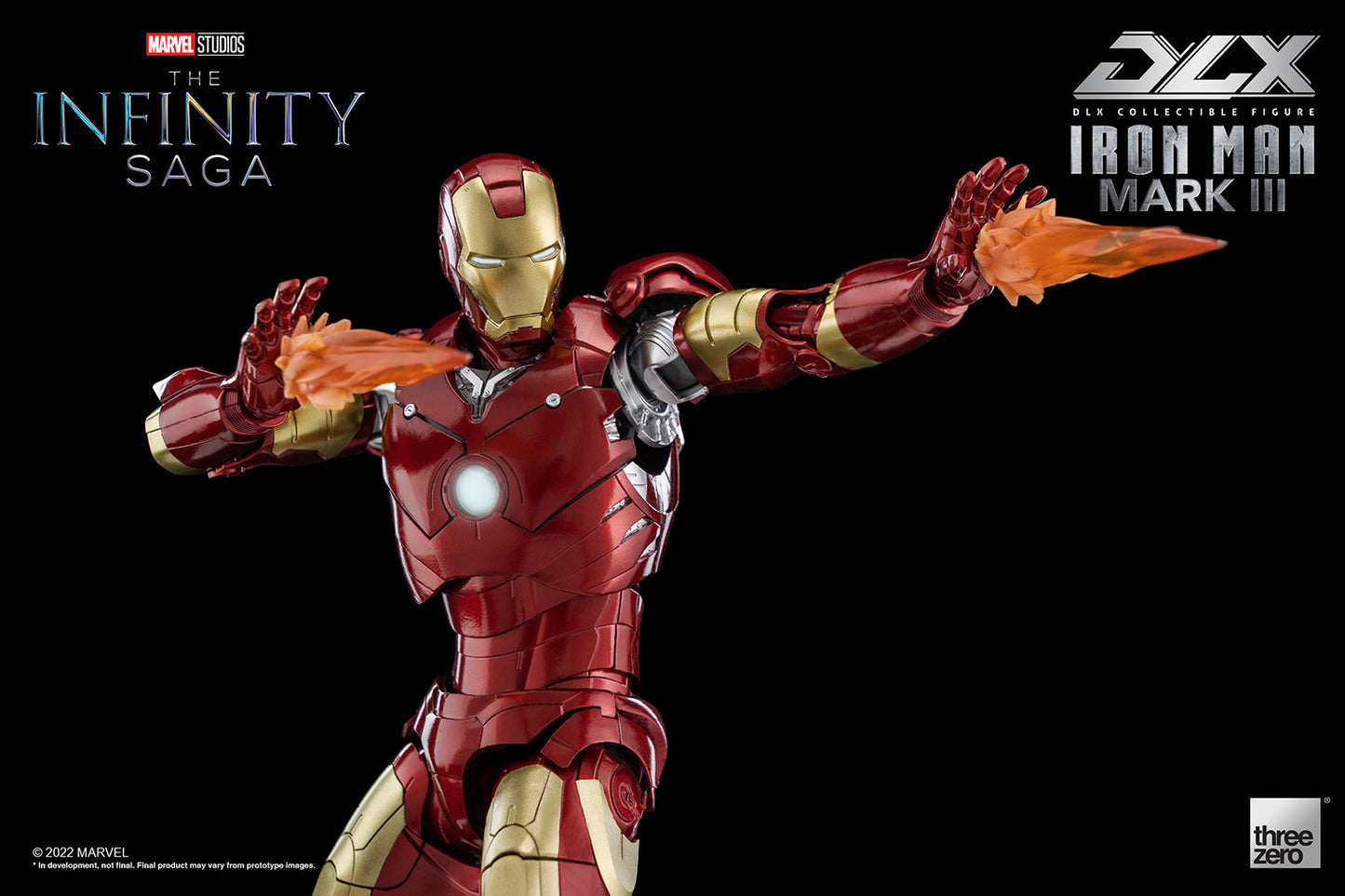 Pedido Figura DLX Iron Man Mark 3 - Avengers: The Infinity Saga marca Threezero 3Z02530H0 escala pequeña 1/12