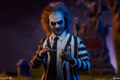 Preventa Figura Beetlejuice (nueva versión) - Beetlejuice (1988) marca Sideshow Collectibles #100490 escala 1/6