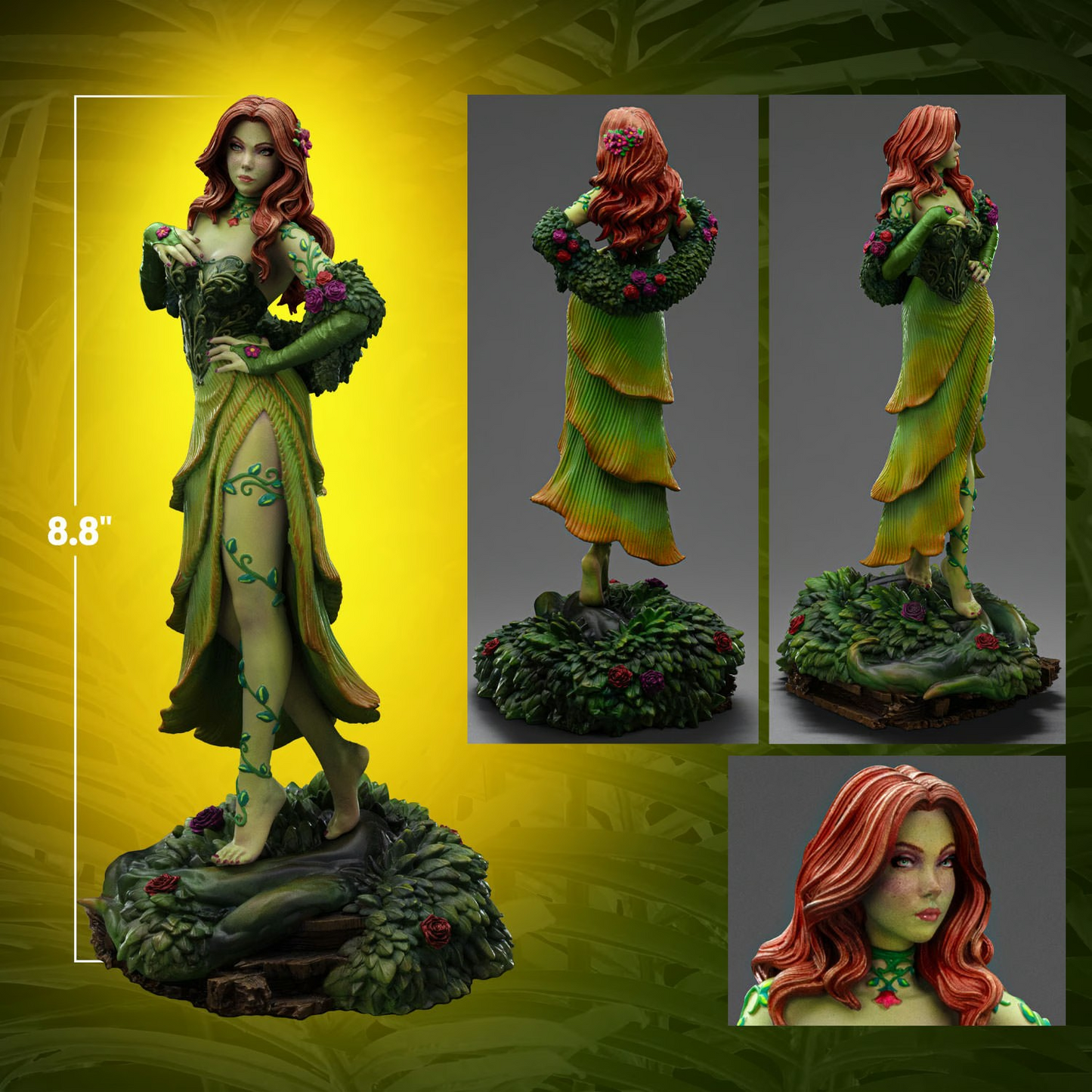 Preventa Estatua Poison Ivy (Limited Edition) - Gotham City Sirens marca Iron Studios escala de arte 1/10