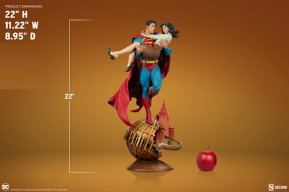 Pedido Estatua Superman & Lois Lane Diorama - DC Comics marca Sideshow Collectibles (55 cm)