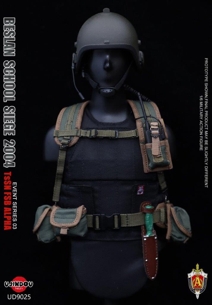 Preventa Figura TsSN FSB Alpha - Beslan School Siege 2004 marca Ujindou UD9025 escala 1/6