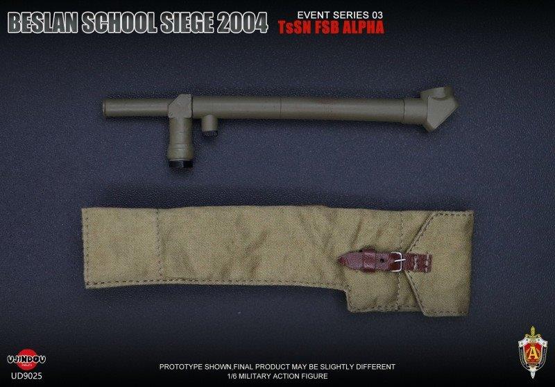 Preventa Figura TsSN FSB Alpha - Beslan School Siege 2004 marca Ujindou UD9025 escala 1/6