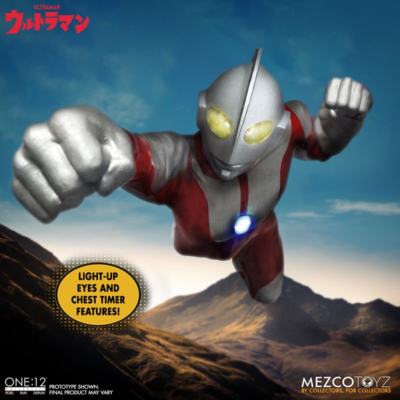 Pedido Figura Ultraman - One:12 Collective marca Mezco Toyz 75550 escala pequeña 1/12